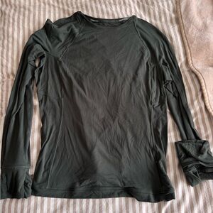 lululemon athletica Smoked Spruce Long Sleeve Top - Rulu Material
